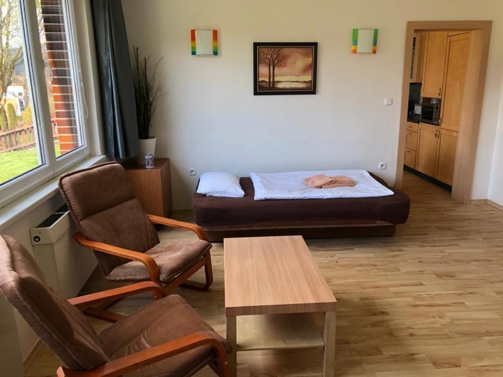 Apartmany U Rybnika เชสกี้ครุมลอฟ ภายนอก รูปภาพ